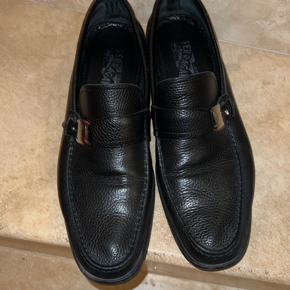 MEN’S SALVATORE FERRAGAMO  LOAFER SIZE 11D🤎🖤🩶 - Picture 7 of 7
